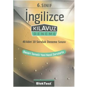 6. Sınıf İngilizce Kılavuz Denemeleri-Bloktest Yayınları