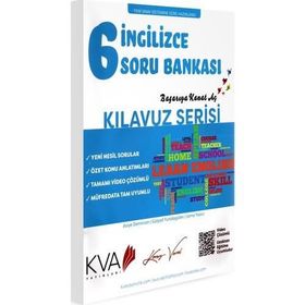 6. Sınıf İngilizce Kılavuz Serisi Soru Bankası-Kva Yayınları
