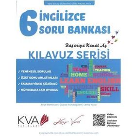 6. Sınıf İngilizce Kılavuz Serisi Soru Bankası-Kva Yayınları