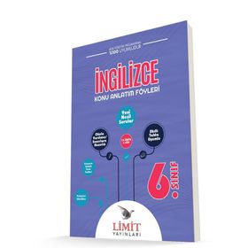 6. Sınıf İngilizce Konu Anlatım Föyleri-Limit Yayınları