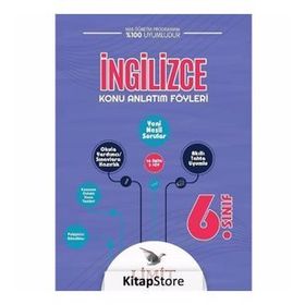 6. SINIF İNGİLİZCE KONU ANLATIMLI - KOMISYON (ISBN:9786054520633)