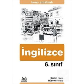 6. Sınıf İngilizce Konu Anlatımlı Yardımcı Ders Kitabı