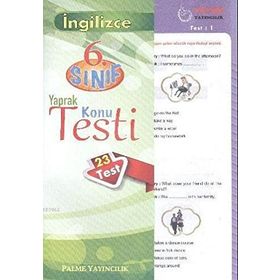 6.Sınıf İngilizce Konu Özetli Yaprak Test Evrensel İletişim Yayınları