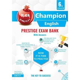 6. Sınıf İngilizce Mavi Soru Bankası-Nartest Yayınları