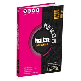6. Sınıf İngilizce Rekor Soru Bankası-Startfen Yayınları