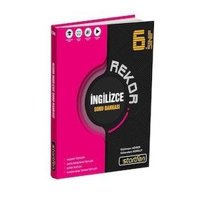 6. Sınıf İngilizce Rekor Soru Bankası-Startfen Yayınları