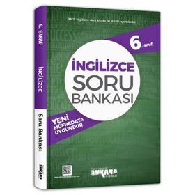 6.sınıf İngilizce Soru Bankası Ankara Yayıncılık