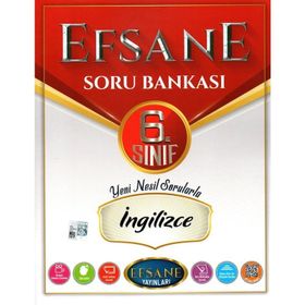 6. Sınıf İngilizce Soru Bankası Efsane Yayınları