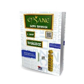 6. Sınıf İngilizce Soru Bankası Efsane Yayınları