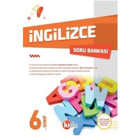 6. Sınıf İngilizce Soru Bankası-Kida Yayınları