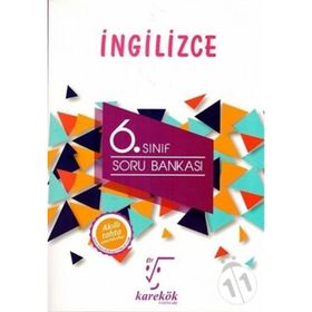 6. SINIF İNGILIZCE SORU BANKASI - KOMISYON (ISBN:9786054644568)