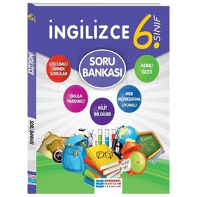 6.Sınıf İngilizce Soru Bankası Konu Özetli - Evrensel İletişim Yayınları