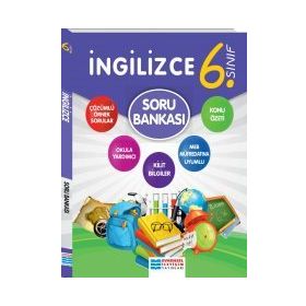 6.Sınıf İngilizce Soru Bankası Konu Özetli - Evrensel İletişim Yayınları