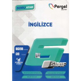 6. Sınıf İngilizce Soru Kitabı-Pergel Yayınları