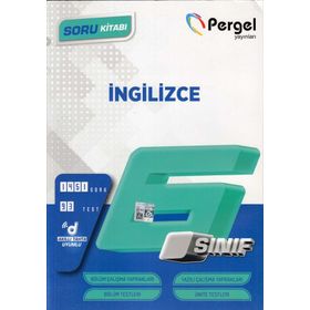 6. Sınıf İngilizce Soru Kitabı-Pergel Yayınları