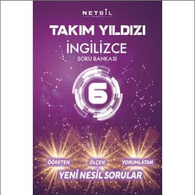 6.Sınıf İngilizce Takım Yıldızı Soru Bankası Netbil Yayınları