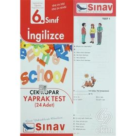 6. Sınıf İngilizce Yaprak Test Çek Kopar - kollektif