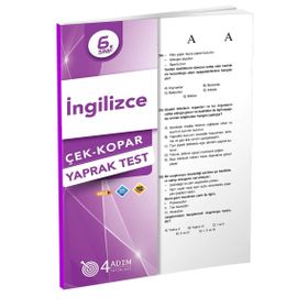 6. Sınıf İngilizce Yaprak Test Çek Kopar - kollektif