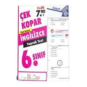 6. Sınıf İngilizce Yaprak Test Çek Kopar - kollektif