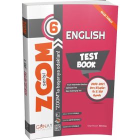 6. Sınıf İngilizce Zoom Soru Bankası-Günay Yayınları