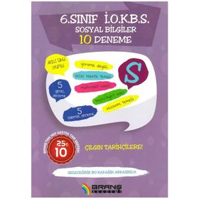 6. Sınıf İokbs Sosyal Bilgiler 10 Deneme-Branş Akademi
