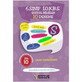6. Sınıf İokbs Sosyal Bilgiler 10 Deneme-Branş Akademi