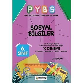 6. Sınıf İokbs Sosyal Bilgiler 10 Deneme-Branş Akademi