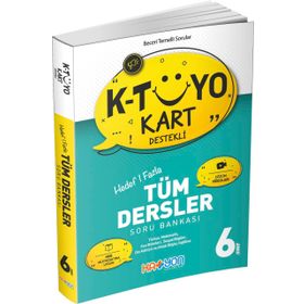 6. Sınıf K-Tüyo Kart Destekli Hedef Bir Fazla Tüm Dersler Soru Bankası