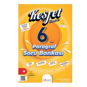 6. Sınıf Keşfet Serisi Paragraf Soru Bankası - Günay Yayınları