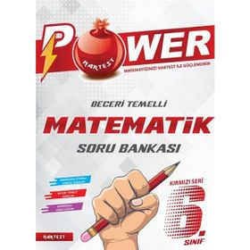 6. Sınıf Kırmızı Power Matematik Soru Bankası Nartest Yayınevi