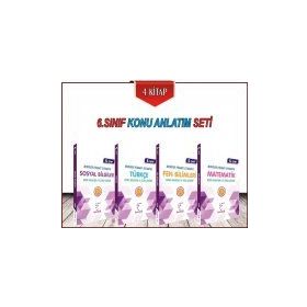 6. Sınıf Konu Anlatım Seti 4 Kitap Karekök Yayınları