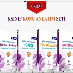 6. Sınıf Konu Anlatım Seti 4 Kitap Karekök Yayınları