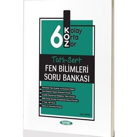 6. Sınıf Koz Tatlı Sert Fen Bilimleri Soru Bankası-Gama Yayınları