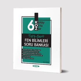 6. Sınıf Koz Tatlı Sert Fen Bilimleri Soru Bankası-Gama Yayınları