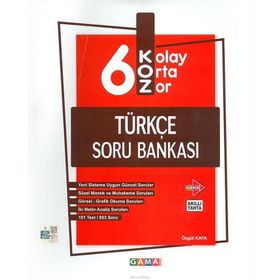 6. Sınıf Koz Tatlı Sert Türkçe Soru Bankası-Gama Yayınları