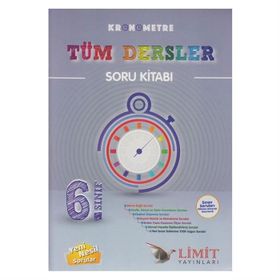 6 Sınıf Kronometre Tüm Dersler Soru Bankası Limit Yayınları