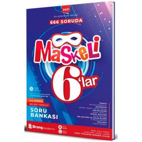 6. Sınıf Maskeli 6'lar İlk Dönem Beceri Temelli Soru Bankası-Branş Akademi Yayınları