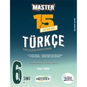 6. Sınıf Master 15 Türkçe Denemesi