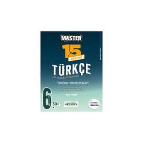 6. Sınıf Master 15 Türkçe Denemesi