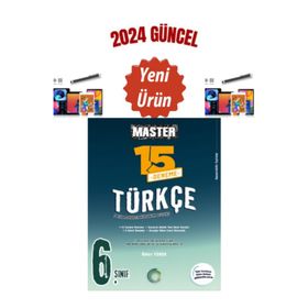 6. Sınıf Master 15 Türkçe Denemesi