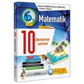 6. Sınıf Matematik 10 Deneme Sınavı Çanta Yayınları