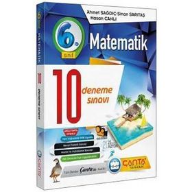 6. Sınıf Matematik 10 Deneme Sınavı Çanta Yayınları
