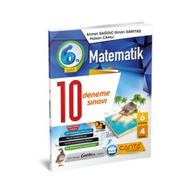 6. Sınıf Matematik 10 Deneme Sınavı Çanta Yayınları