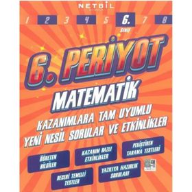 6. Sınıf Matematik 6. Periyot-Netbil Yayınları