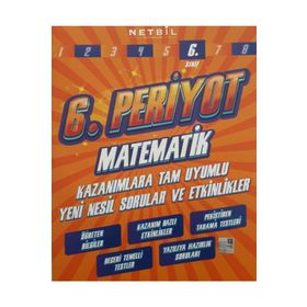 6. Sınıf Matematik 6. Periyot-Netbil Yayınları