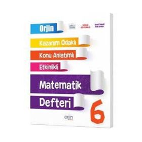 6. Sınıf Matematik Akıllı Defter Orjin Yayınları