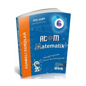 6. Sınıf Matematik Atom Aşamalı Sorular-Artı Zeka Yayınları