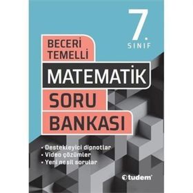 6. Sınıf Matematik Beceri Temelli Soru Bankası-Tudem Yayınları