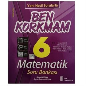 6. Sınıf Matematik Ben Korkmam Soru Bankası Ata Yayıncılık