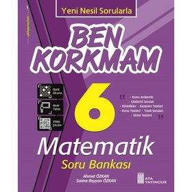6. Sınıf Matematik Ben Korkmam Soru Bankası Ata Yayıncılık